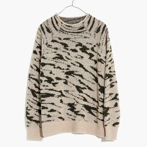 Madewell Thornton Mockneck Pullover Sweater